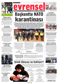 EVRENSEL 21 Haziran 2026 gazete manşeti