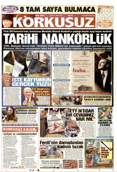 KORKUSUZ 23 Haziran 2026 gazete manşeti