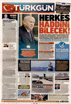 TÜRKGÜN 24 Haziran 2026 gazete manşeti