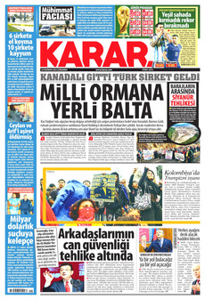KARAR 24 Haziran 2026 gazete manşeti