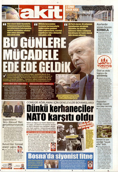 YENİ AKİT 25 Haziran 2026 gazete manşeti
