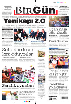 BİRGÜN 25 Haziran 2026 gazete manşeti