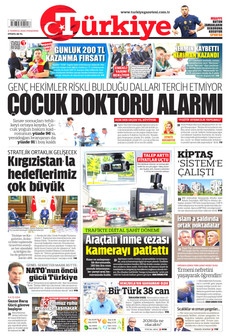 TÜRKİYE GAZETESİ 2 Temmuz 2026 gazete manşeti