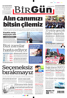BİRGÜN 2 Temmuz 2026 gazete manşeti