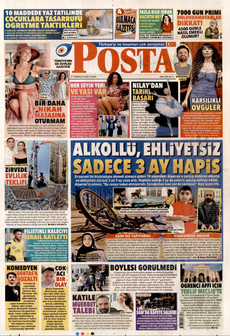 POSTA 3 Temmuz 2026 gazete manşeti