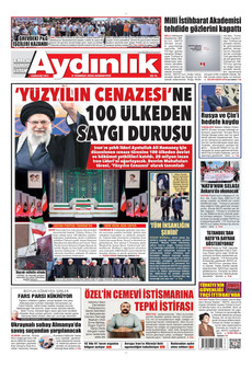 AYDINLIK GAZETESİ 4 Temmuz 2026 gazete manşeti