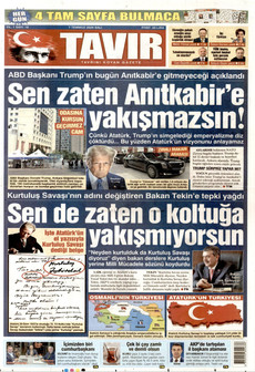 TAVIR GAZETESİ 7 Temmuz 2026 gazete manşeti