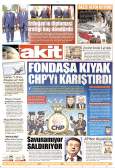 YENİ AKİT 10 Temmuz 2026 gazete manşeti