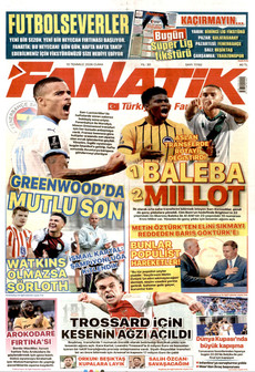 FANATİK 10 Temmuz 2026 gazete manşeti