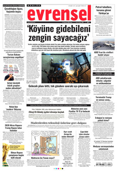 EVRENSEL 19 Temmuz 2026 gazete manşeti