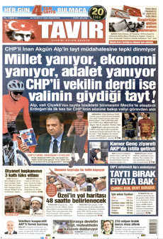 TAVIR GAZETESİ 20 Temmuz 2026 gazete manşeti