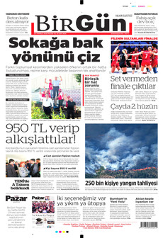 BİRGÜN 26 Temmuz 2026 gazete manşeti