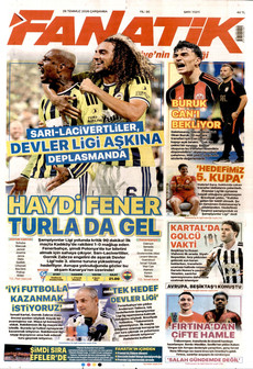 FANATİK 29 Temmuz 2026 gazete manşeti