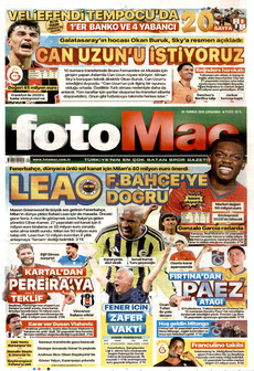 FOTOMAÇ 29 Temmuz 2026 gazete manşeti