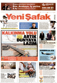 YENİ ŞAFAK 31 Temmuz 2026 gazete manşeti