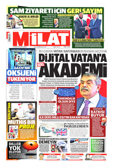 MİLAT 16 Ağustos 2026 gazete manşeti