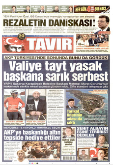 TAVIR GAZETESİ 18 Ağustos 2026 Gazete Manşeti Küçük