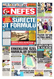 NEFES 24 Ağustos 2026 Gazete Manşeti Küçük