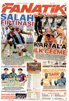 FANATİK 24 Ağustos 2026 Gazete Manşeti Küçük