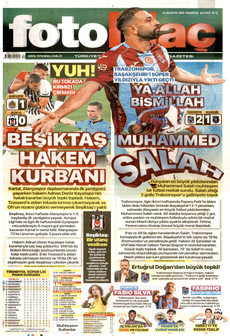 FOTOMAÇ 24 Ağustos 2026 Gazete Manşeti Küçük