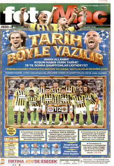 FOTOMAÇ 27 Ağustos 2026 gazete manşeti