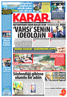 KARAR 28 Ağustos 2026 Gazete Manşeti Küçük