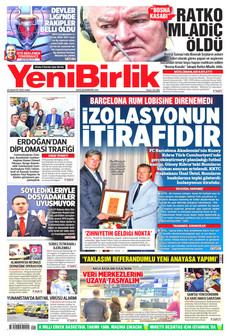 YENİBİRLİK 28 Ağustos 2026 Gazete Manşeti Küçük