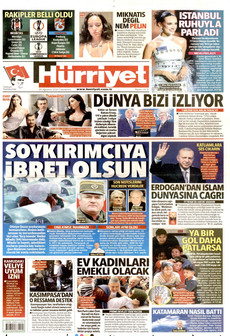HÜRRİYET 29 Ağustos 2026 Gazete Manşeti Küçük
