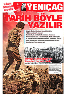 YENİÇAĞ 30 Ağustos 2026 Gazete Manşeti Küçük