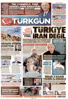 TÜRKGÜN 4 Eylül 2026 Gazete Manşeti Küçük