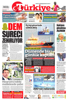 TÜRKİYE GAZETESİ 4 Eylül 2026 Gazete Manşeti Küçük