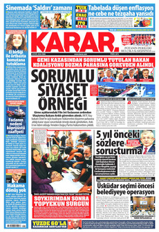 KARAR 4 Eylül 2026 Gazete Manşeti Küçük