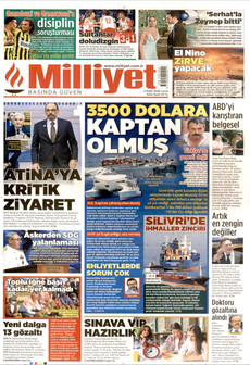 MİLLİYET 4 Eylül 2026 gazete manşeti