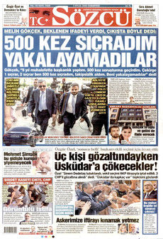 SÖZCÜ 5 Eylül 2026 gazete manşeti