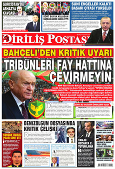 DİRİLİŞ POSTASI 6 Eylül 2026 gazete manşeti