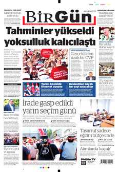 BİRGÜN 7 Eylül 2026 Gazete Manşeti Küçük