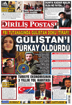 DİRİLİŞ POSTASI 7 Eylül 2026 gazete manşeti