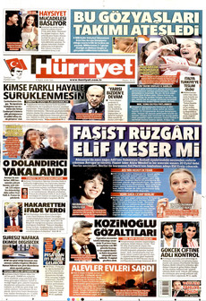 HÜRRİYET 8 Eylül 2026 Gazete Manşeti Küçük