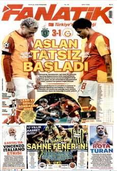 FANATİK 10 Eylül 2026 Gazete Manşeti Küçük