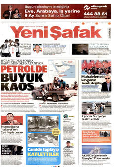 YENİ ŞAFAK 12 Eylül 2026 gazete manşeti