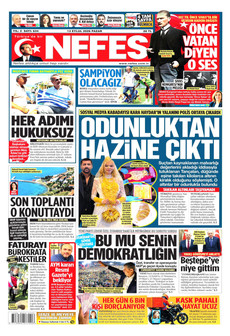 NEFES 13 Eylül 2026 Gazete Manşeti Küçük