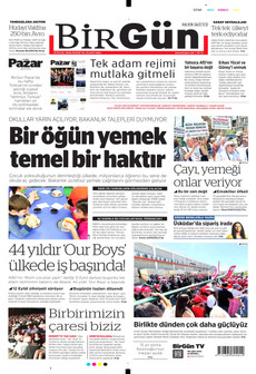 BİRGÜN 13 Eylül 2026 Gazete Manşeti Küçük