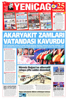YENİÇAĞ 13 Eylül 2026 Gazete Manşeti Küçük