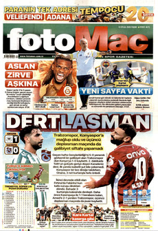 FOTOMAÇ 13 Eylül 2026 Gazete Manşeti Küçük