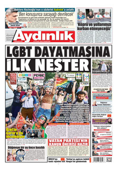 AYDINLIK GAZETESİ 14 Eylül 2026 Gazete Manşeti Küçük