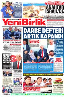 YENİBİRLİK 14 Eylül 2026 Gazete Manşeti Küçük