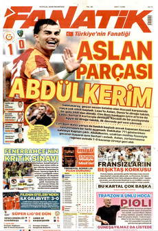 FANATİK 14 Eylül 2026 Gazete Manşeti Küçük