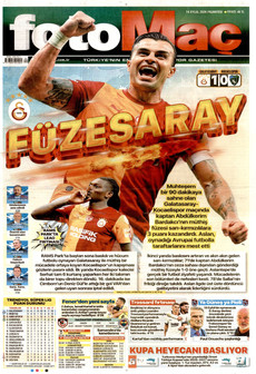FOTOMAÇ 14 Eylül 2026 Gazete Manşeti Küçük