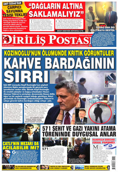 DİRİLİŞ POSTASI 20 Eylül 2026 gazete manşeti