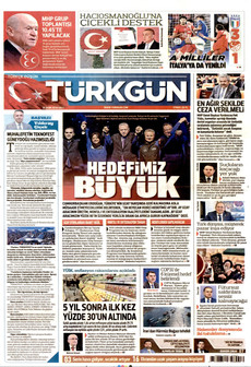 TÜRKGÜN 6 Ekim 2026 gazete manşeti